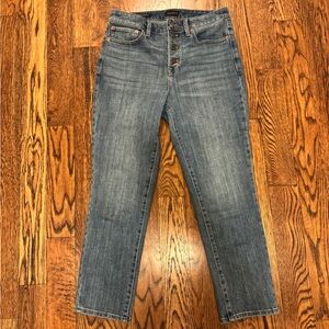 Talbots Button-fly Modern Ankle Jeans